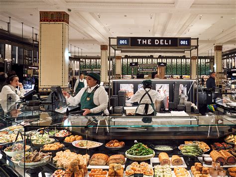 harrods food hall.